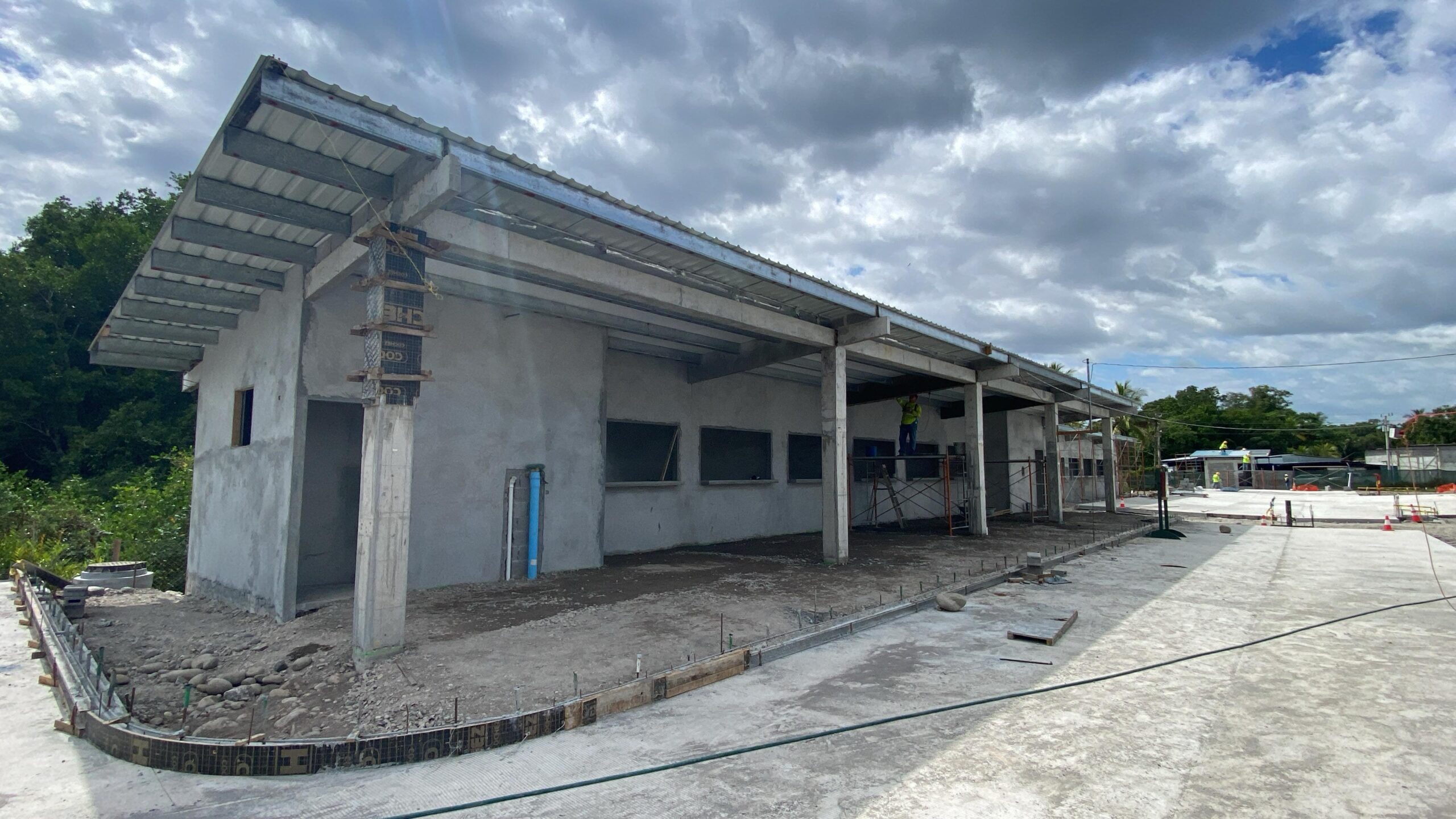 Construcción del Mercado de Marisco en Puerto Pedregal, Distrito de David, Provincia de Chiriquí
