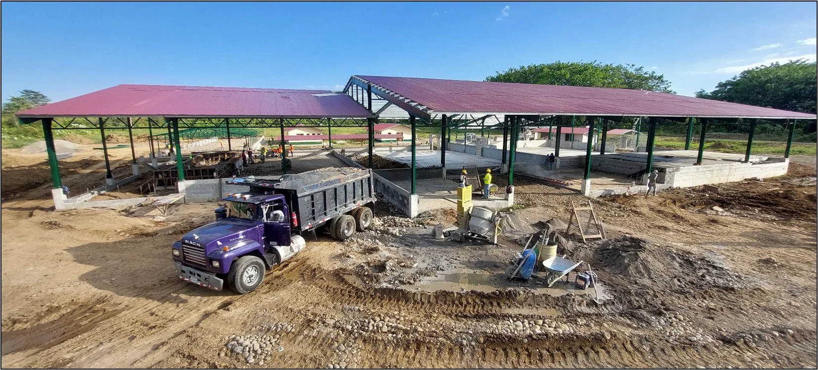 Construcción de Empacadora, Patio de Fruta y Bodega de Agroquímicos en la Finca Bugaba