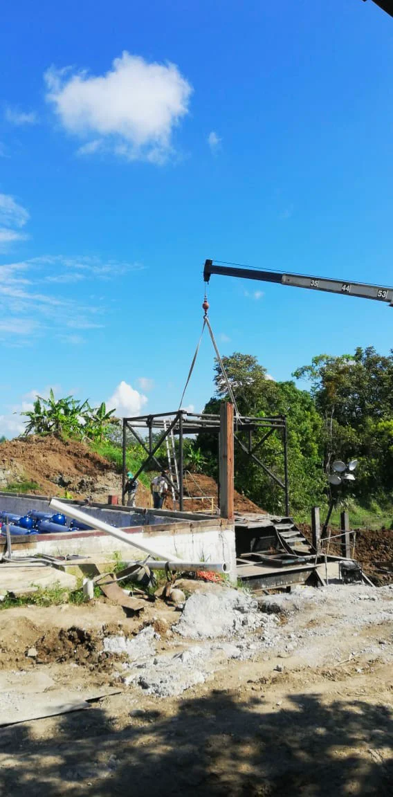 Reconstrucción de la Estación de Bombeo en la Finca Renacimiento